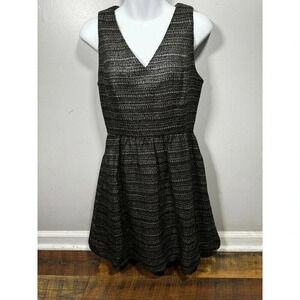 Anthropologie Moulinette Soeurs Dress Women Sz 4 Tweed Sheath Sleeveless